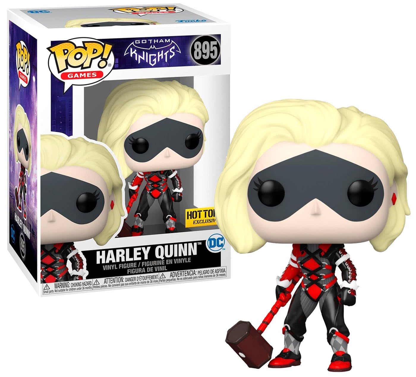 Funko DC Gotham Knights POP! Games Harley Quinn Exclusive Vinyl Figure #895