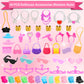 BARWA 53 pcs Doll Clothes and Accessories 10 pcs Party Dresses with 42 pcs Shoes, Crown, Necklace, Hangers, Bags, Accessories for 11.5 inch Doll