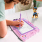 Lollipop PAW Patrol Magnetic Drawing Board with Stylus and 3 Stamps, for Girls or Boys (Pink)…
