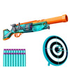 Dart Zone Retroshot Renegade Blaster with Target and 18 Suction Darts
