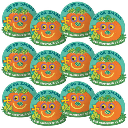 Fun Express Handpicked by God Pumpkin Magnet Craft Kit - Craft Kits - 12 Pieces