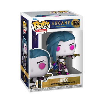 Funko POP TV: Arcane LOL - Jinx - Arcane: League of Legends - Collectable Vinyl Figure - Gift Idea - Official Merchandise - for Kids & Adults - TV