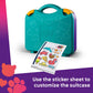 LEGO Friends Creative Beach and Travel Suitcase Toy Building Set - Portable Pretend Play Set for Kids, Girls and Boys, Ages 5+ - Preschool Toy with 2