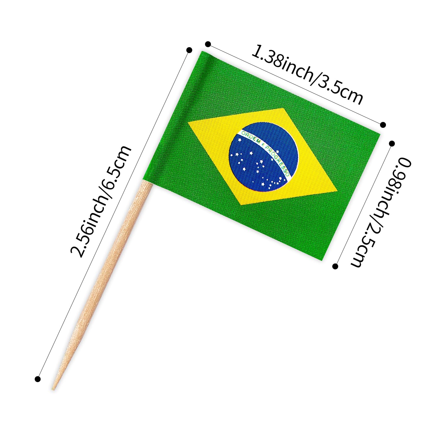 ZXvZYT 48 Country Flag 2026 Patriotic National Soccer Toothpick Flags,Small Mini Countries World Cupcake Toppers Stick flags - Soccer Party Cocktail
