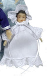 Dollhouse Miniature Dolls 1:12 Scale Laura Clark Victorian Baby #Sd0030