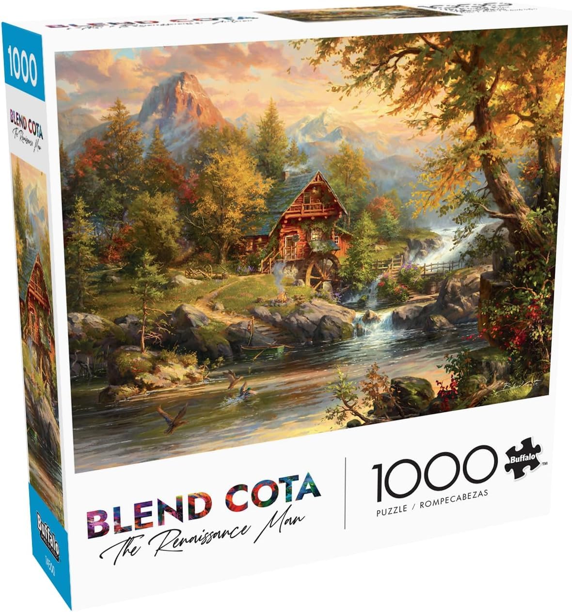 Buffalo Games - Summer Cabin - 1000 Piece Jigsaw Puzzle for Adults