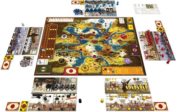 Stonemaier Games: Scythe (Base Game) by Jamey Stegmaier | an Engine-Building, Area Control Strategy Board Game with Mechs, Set in Dieselpunk 1920+