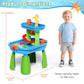 Water Table for Kids Ages 3-8,STEM 28PCS Rain Shower Sand & Water Play Set