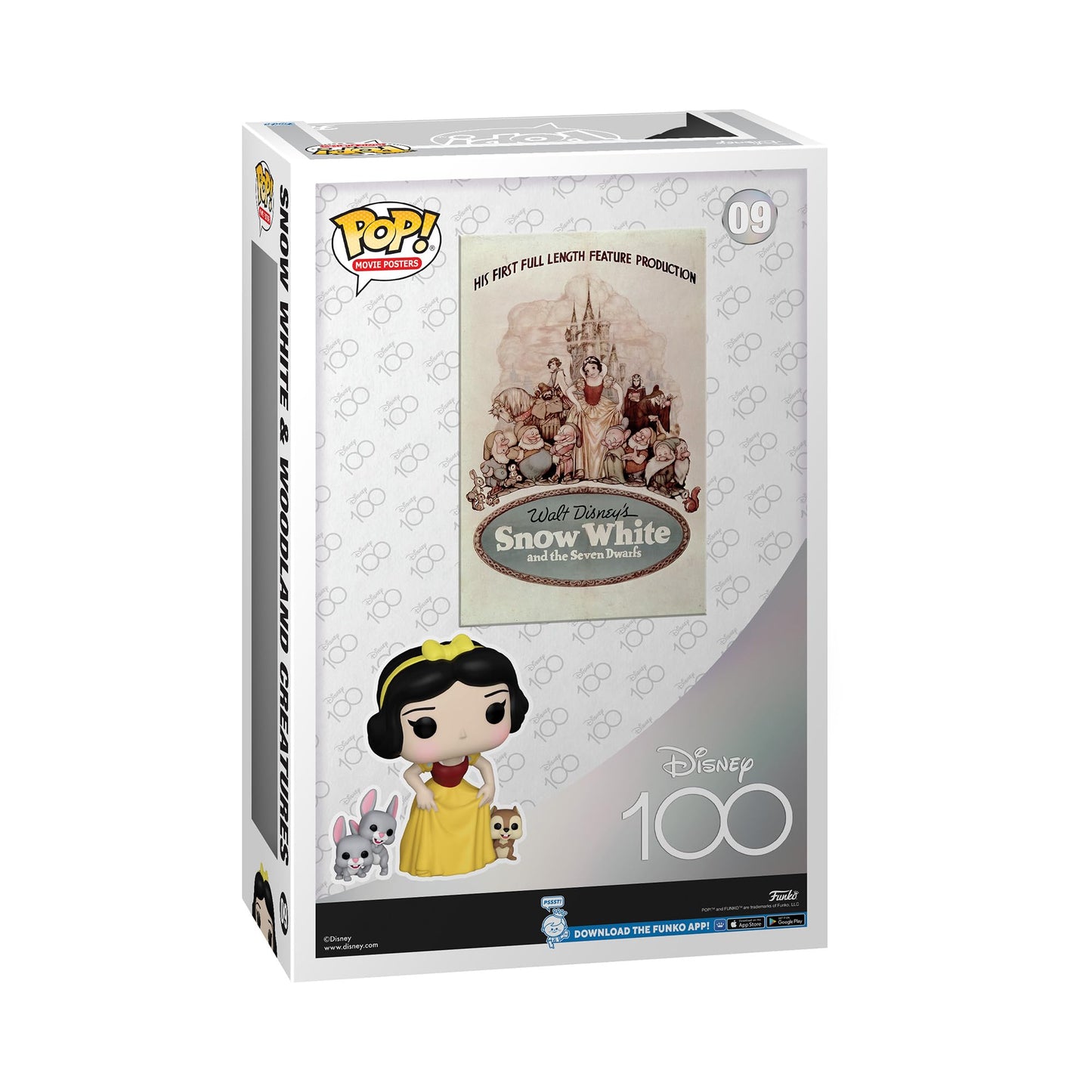 Funko POP! Movie Poster: Disney - Snow White - Collectable Vinyl Figure - Gift Idea - Official Merchandise - for Kids & Adults - Movies Fans - Model