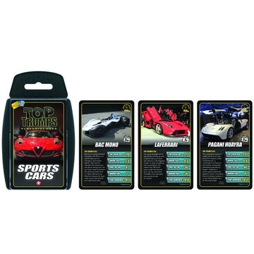 Sports Cars Top Trumps Card Game (1688)
