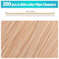 Iooleem 200pcs Skin Color Pipe Cleaners, Chenille Stems, Pipe Cleaners for Crafts, Pipe Cleaner Crafts, Art and Craft Supplies.