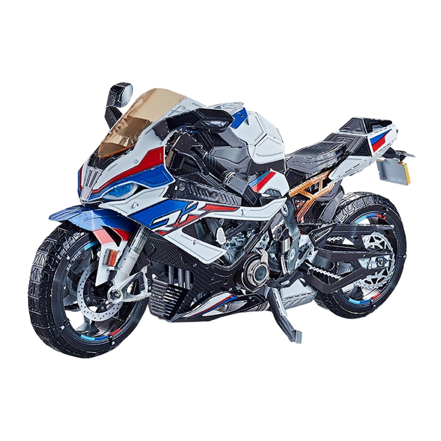 3D Metal Puzzles for Adults,DIY 3D Motorcycle Metal Model Kits Building,Challenge to Assemble DIY Craft Kits, Christmas Birthday Gift Ideas