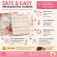 Suziko 9 Inch Microwave Flower Press Kit with Photo Frame - Quick Dry Flower Pressing Machine with Reusable Fabric, Ideal Gift for Flower Lovers