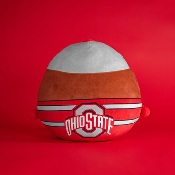 Sleep Squad Ohio State Buckeyes Brutus 12" Kiri Cloud Plushie - Official Collegiate Plush