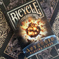 Bicycle Asteroid Playing Cards, Black