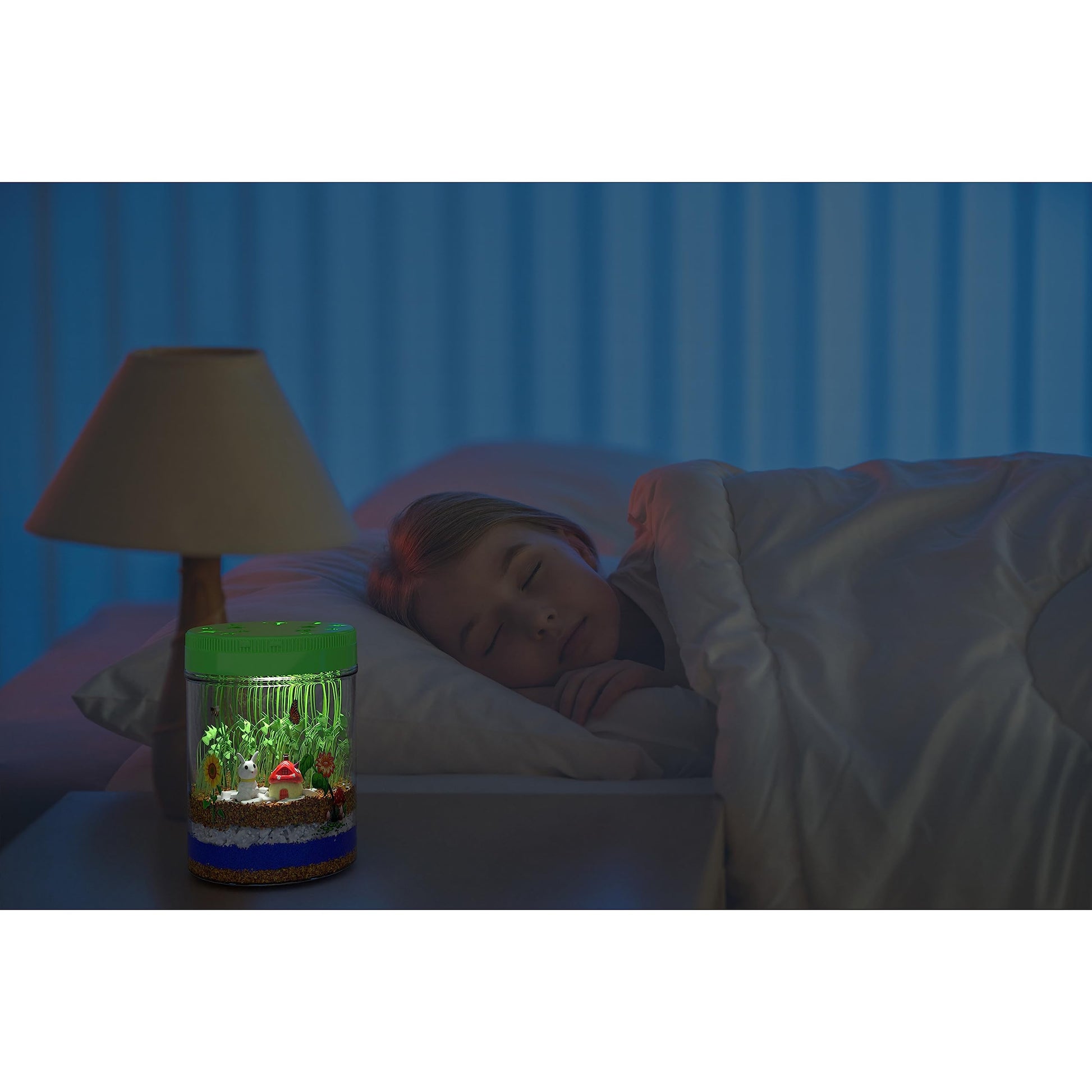 Dan&Darci Light-Up Terrarium Kit for Kids - STEM Science Kit - Educational DIY Toy for Boys & Girls - Birthday Gift - Craft Project Idea for Ages 6 7