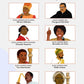 Kulture Games Playing Cards: Black Legends - Legends Trivia Card Game for Family & Adult Game Night - Inspirational Black History