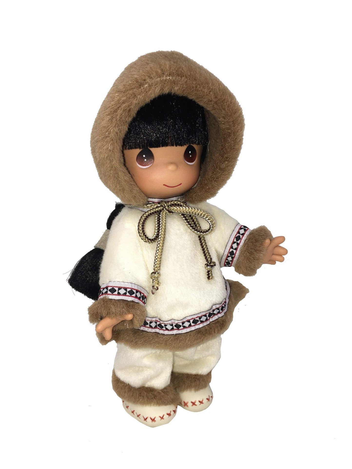 Precious Moments Dolls by The Doll Maker, Linda Rick, Children of The World, USA Eskimo, Sulu, 9 inch Doll