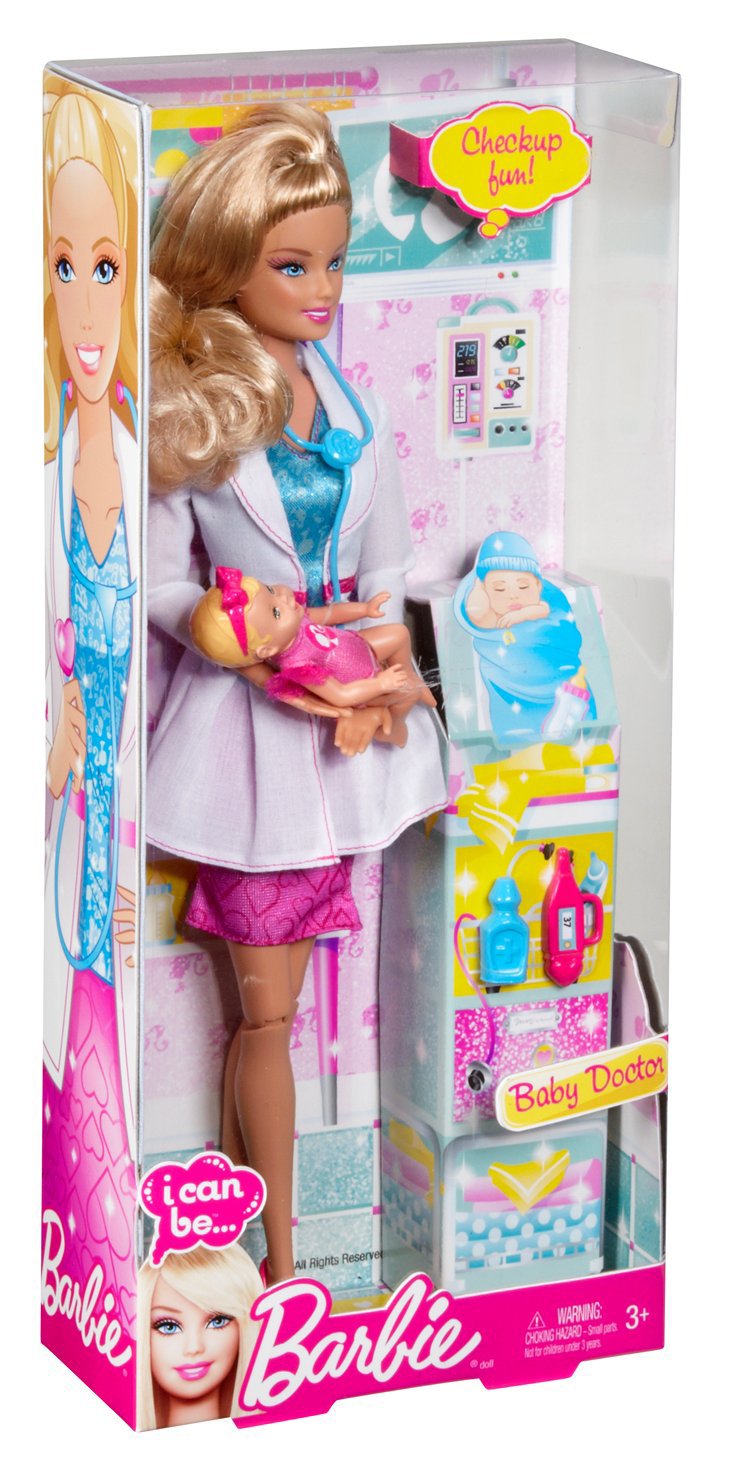 Barbie I Can Be Baby Doctor Doll