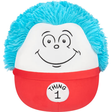 Squishmallows Original The Cat in The Hat 12in Thing 1 - Official Jazwares Plush (Medium-Sized)