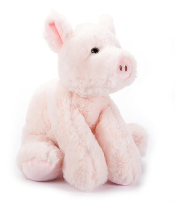 The Petting Zoo Floppy Pig Stuffed Animal Plushie, Gifts for Kids, Wild Onez Wildlife Animals, Pig Plush Toy 9 inches