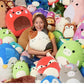 Squishmallows Official Kellytoy 8" Plush Mystery Pack - Styles Will Vary that Includes Three 8" Plush and One Squooshems