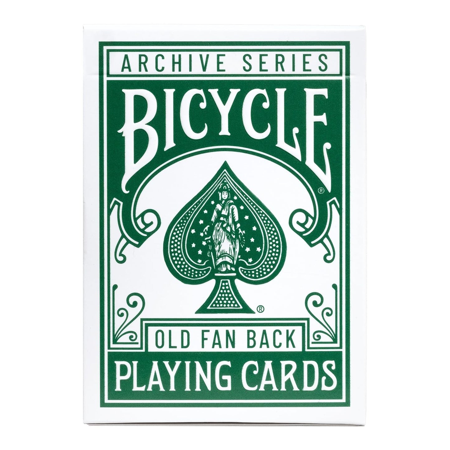 Bicycle Archive Series Old Fan Back 1885 Playing Cards, Poker Size Standard Index
