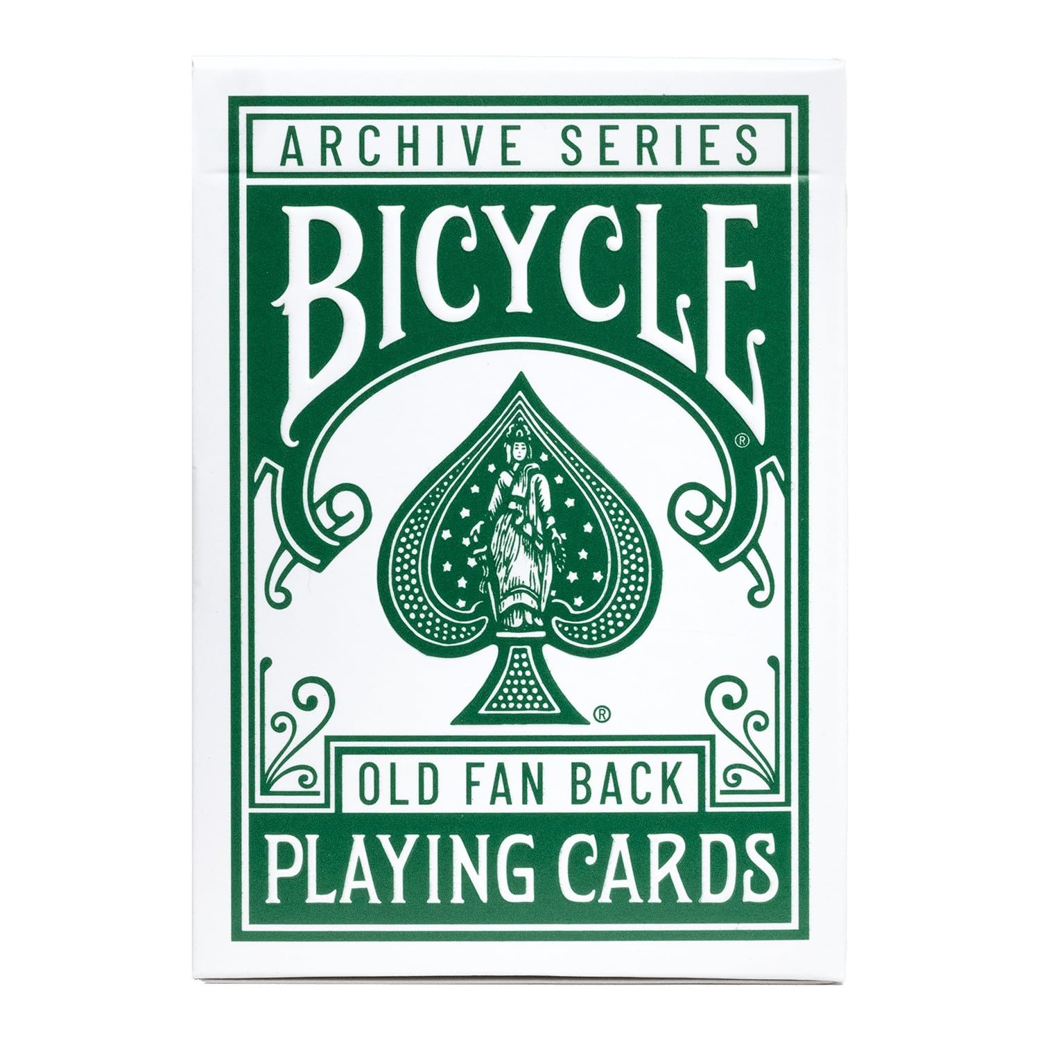 Bicycle Archive Series Old Fan Back 1885 Playing Cards, Poker Size Standard Index