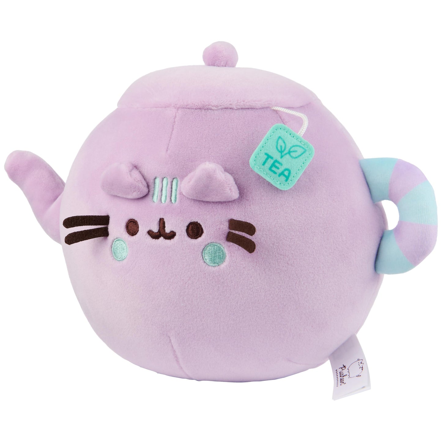 GUND Pusheen Tea Pot Squisheen 6-Inch Squishy Plush Toy; Ages 8+