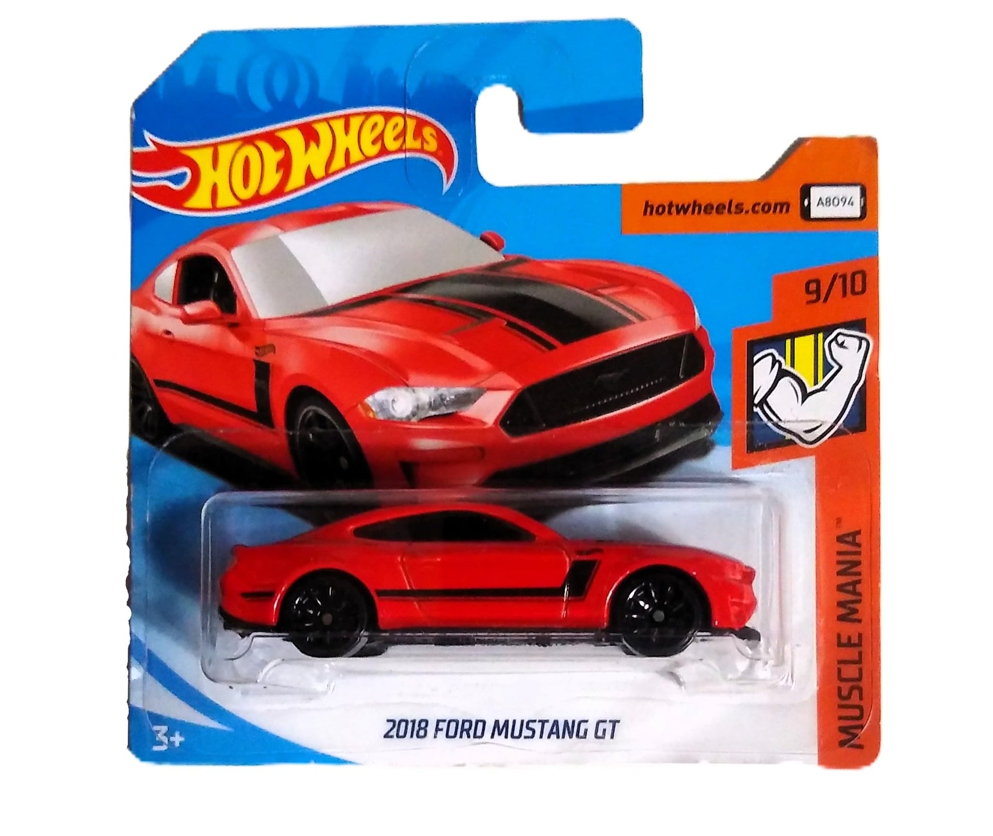Hot Wheels 2018 50th Anniversary 2018 Ford Mustang GT 337/365, Red