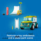 LEGO City Emergency Ambulance and Snowboarder Toy Vehicle Playset for Kids, Boarder and Paramedic Minifigures, Imaginative Pretend Play Winter Toy