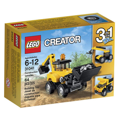 LEGO Creator Construction Vehicles Kit (64 Piece)