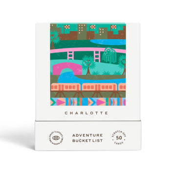 Charlotte Adventure Bucket List: 50 Scratch-Off Adventure Cards for Outdoor Activities, Tourist Attractions, and Road Trips - Perfect Travel Gift