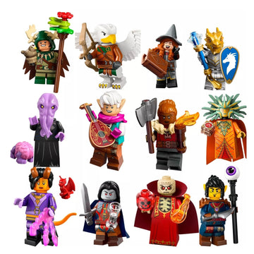 LEGO 71047 Dungeons & Dragons Collectible Minifigures - Collect all 12 Characters 1 Character per box