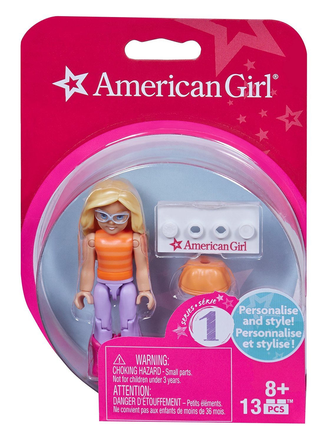 Mega Construx American Girl Series 1 Sunny Stripes Mini Figure