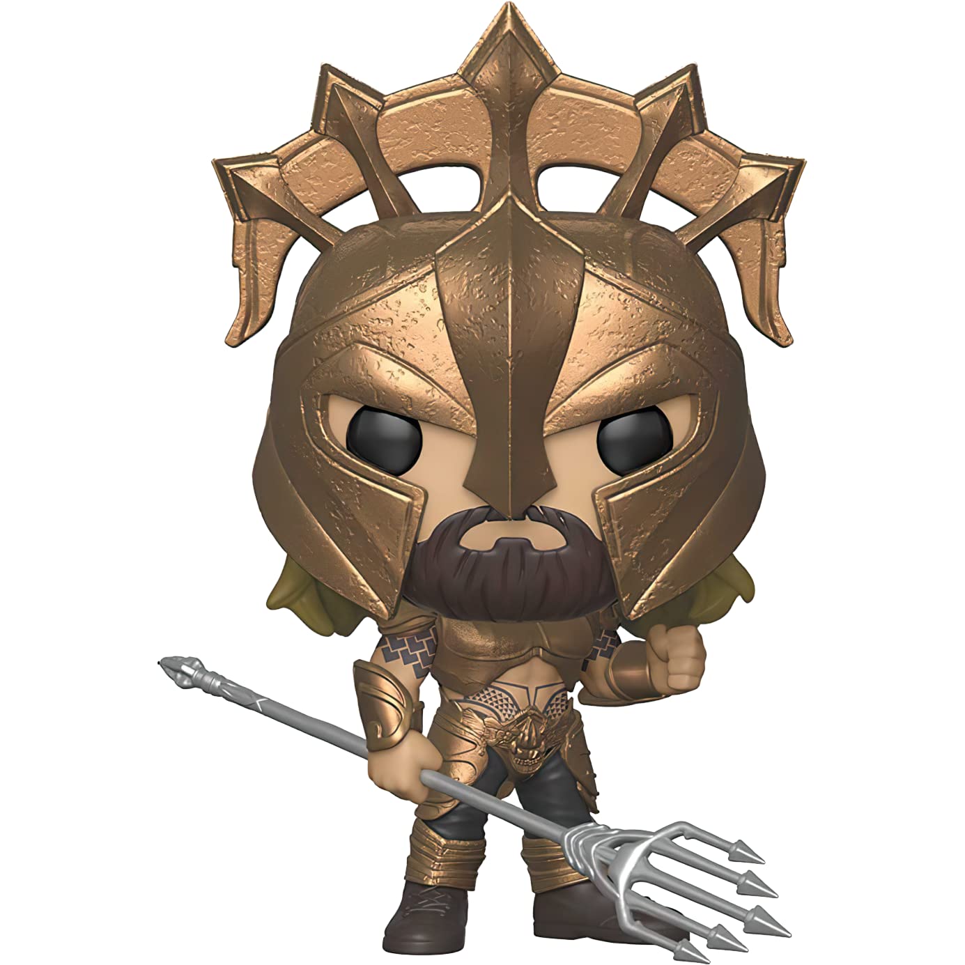 Funko Arthur Curry as Gladiator: P o p ! Heroes Vinyl Figurine Bundle with 1 Compatible 'ToysDiva' Graphic Protector (244-31176 - B)