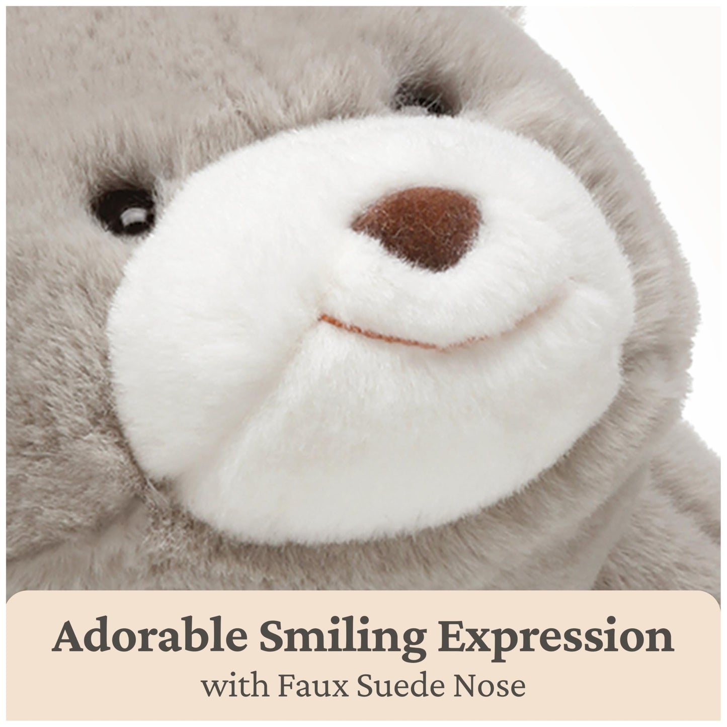 GUND Snuffles 10-Inch Classic Gray Teddy Bear Plush Toy for Ages 0+