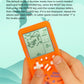 TAQY Cute Cartoon Pattern Brick Game Console Built-in Multi-Block Games Racing/Tank Battle Retro Pocket Machine Electronic Game Portable Toys for