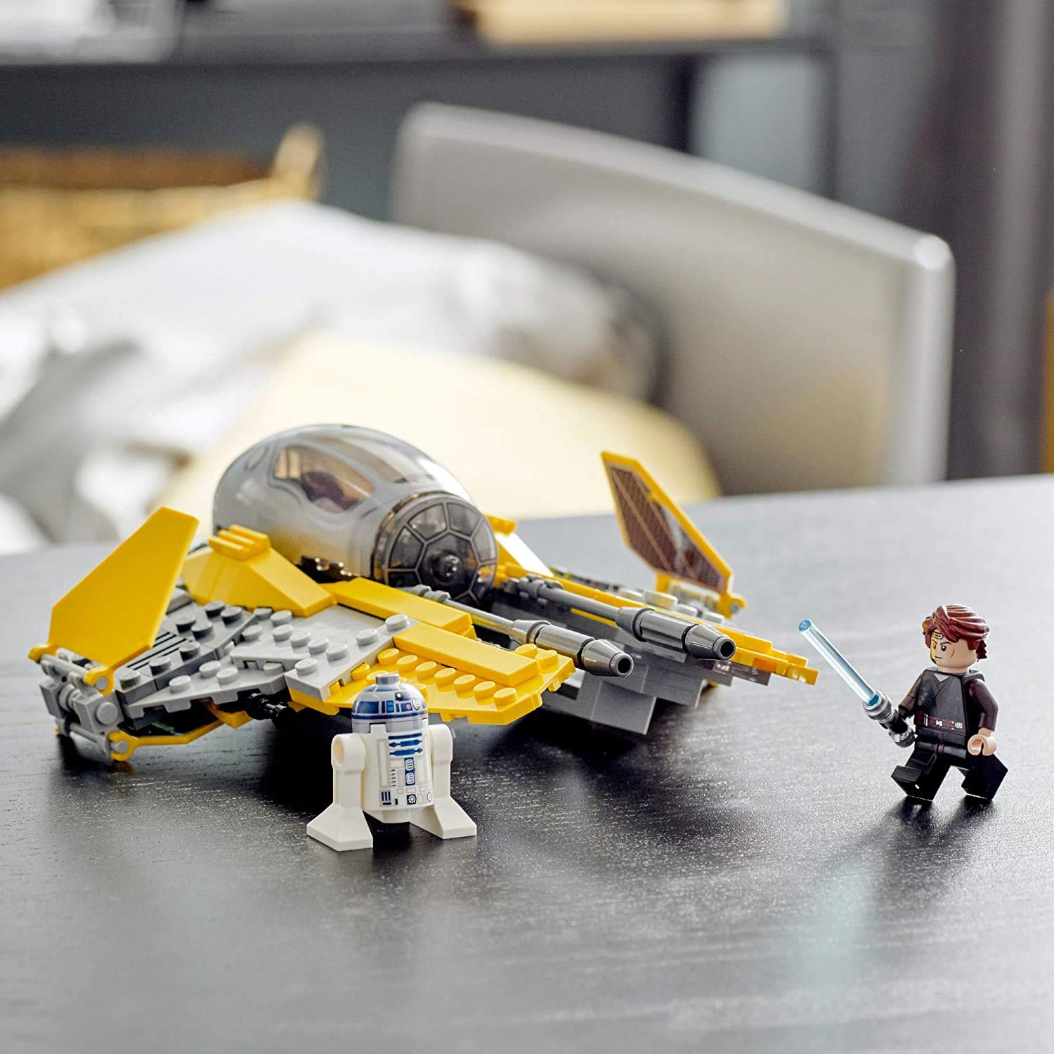 LEGO Star Wars Anakin’s Jedi Interceptor 75281 Building Toy for Kids, Anakin Skywalker Set to Role-Play Star Wars: Revenge of the Sith and Star Wars: