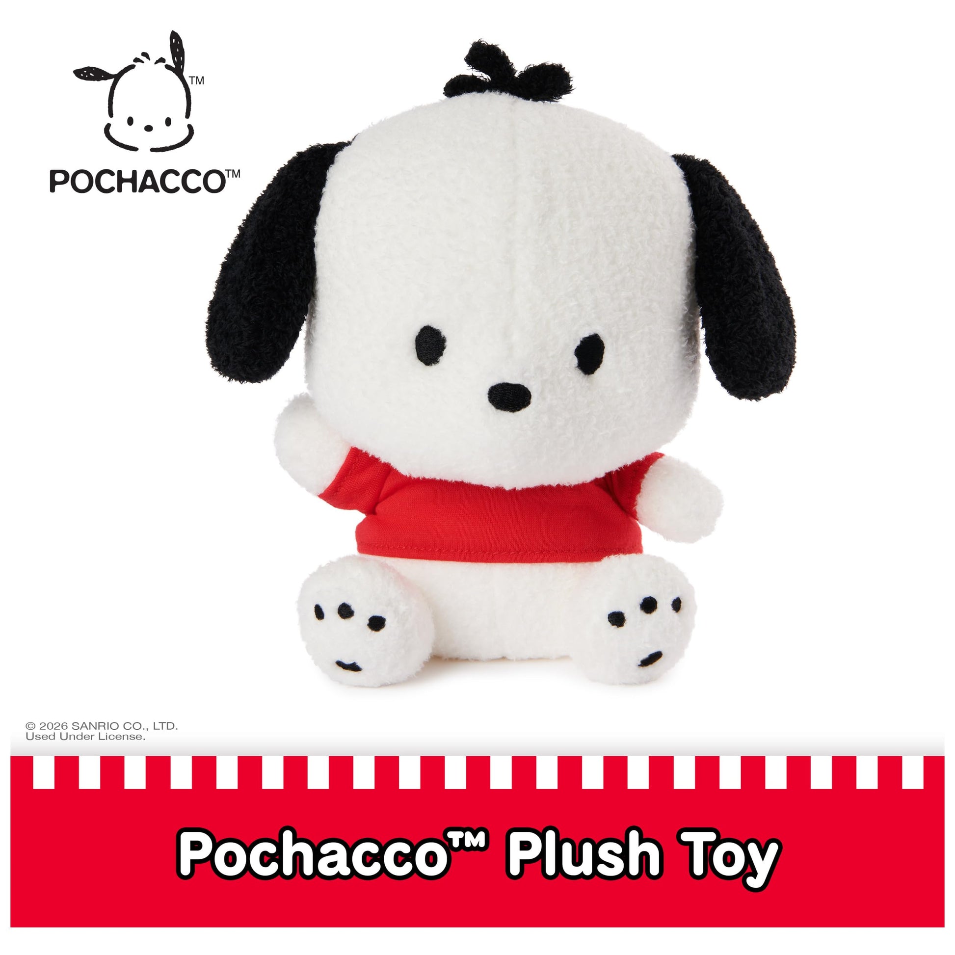 GUND Sanrio Pochacco 6-Inch Plush Toy for Ages 1+