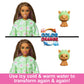 Barbie Cutie Reveal Doll & Accessories with Animal Costume & 10 Surprises Including Color Change, Puppy as Frog in Costume-Themed Series