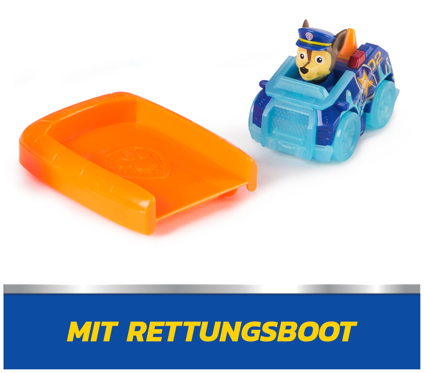 PAW Patrol Pup Squad - play set with racetrack, ramp, Chase Pup Squad Racer and octopus, suitable for children from 3 years old