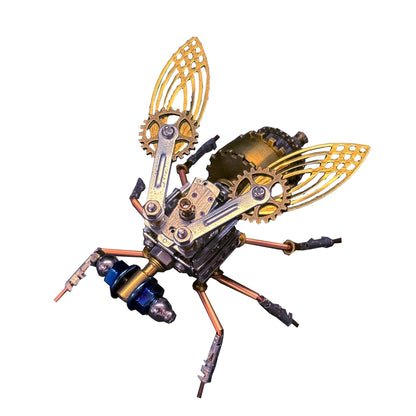 3D Metal Puzzles for Adults Teens-160+Pcs-Mechanical Fruit FIy Bee Insect Models-3 Hours to Build-Ideal for Birthday Gifts and Decorations(Mechanical