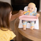 Acorn Avenue 14 Inch Soft Baby Doll for Toddlers 1-3, with Removable Clothes & Pacifier, Toddler Doll Toy (Blue Caucasian)