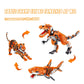 CAXIMSY Creator 3 in 1 Animal Building Block Set 1030 Pcs Transformable Dinosaur Tiger & Shark Model Kit for Adults and Teens Wildlife Figure Desktop