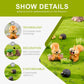 14 Pcs Mini Resin Squirrel Hedgehog Miniature Squirrel Figures Tiny Resin Squirrel Mini Forest Animal Figures Garden Accessories Cupcake Topper Decor