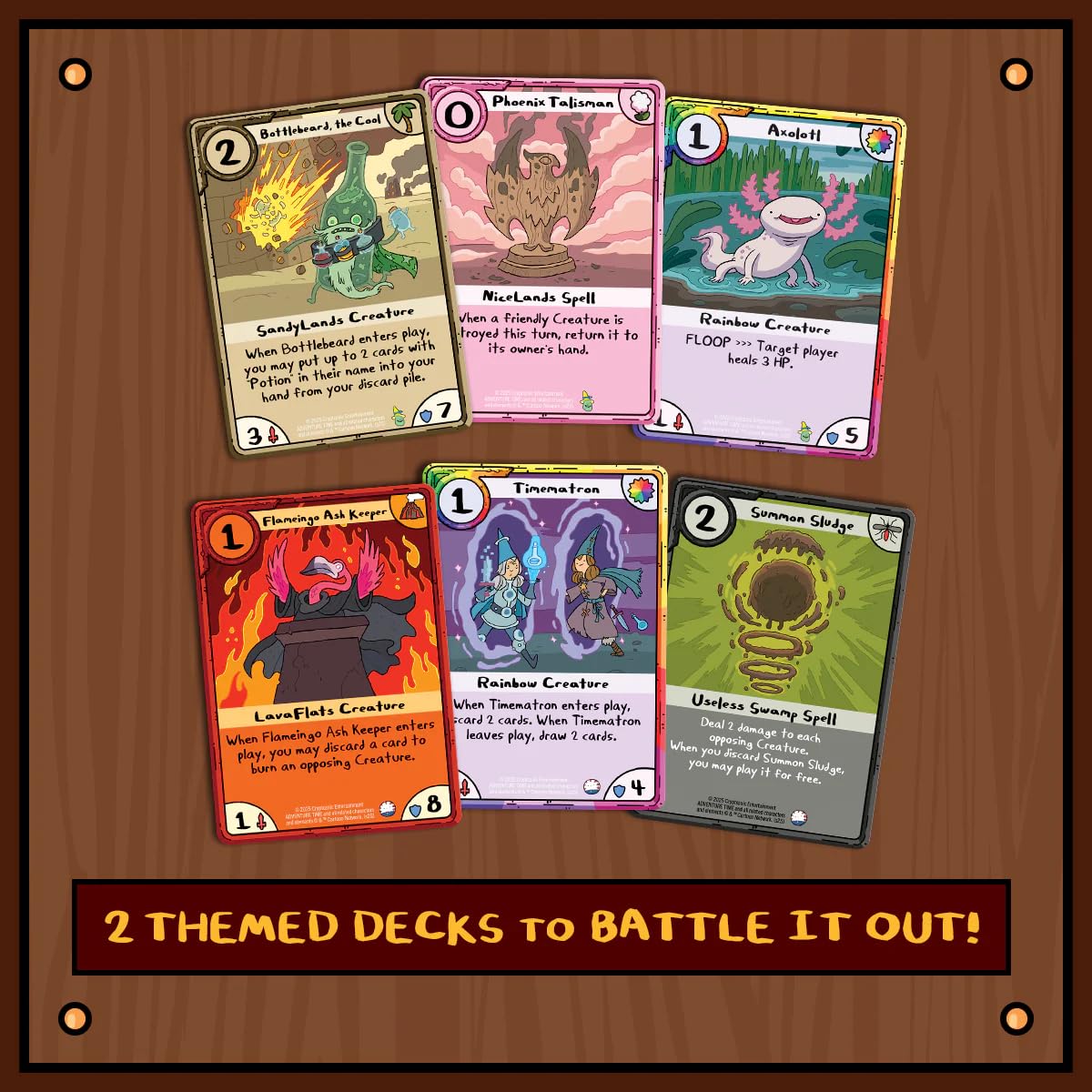 Cryptozoic Entertainment Adventure Time Card Wars Collector's Pack: Peppermint Butler vs. Magic Man