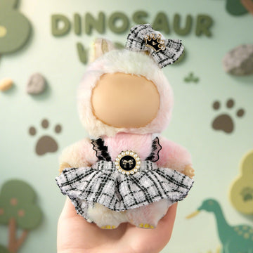 Clothes for LA BUBU 17cm Doll (NO Doll),Outfit for LABUBU,Clothes Set for LA BUBU Dress Up,Accessories for LA BUBU