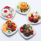 ThaiHonest 5 Dollhouse Miniatures Pancake & Cake Food Supply Handcrafted,Tiny Food