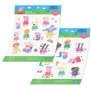 Desert Cactus Peppa Pig Sticker - 30 Peppa Stickers Premium Vinyl Decal Made in USA for Laptop Water Bottle Car Scrapbook Sheet Decorations Birthday